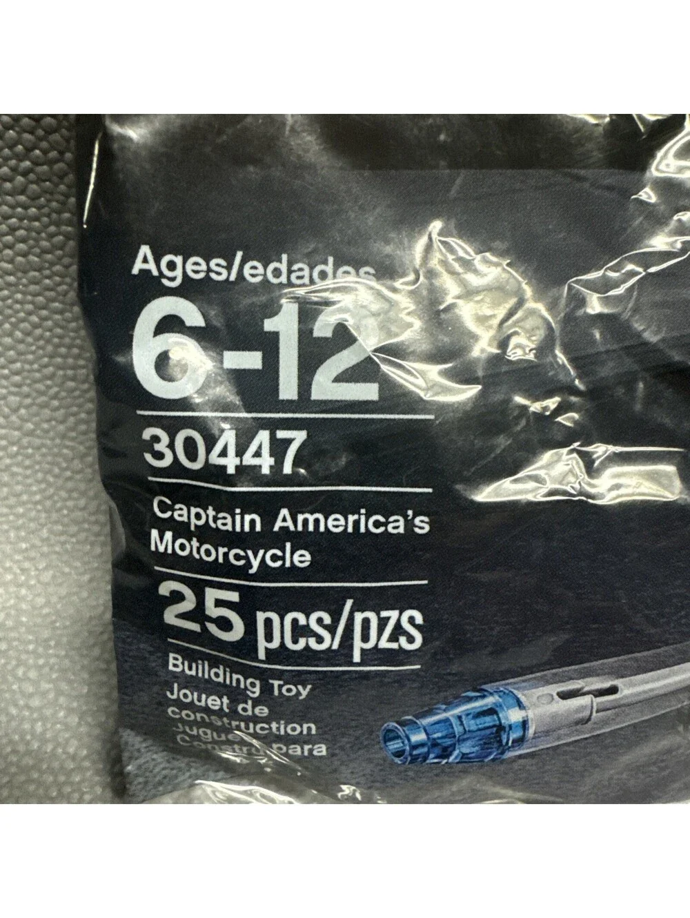 LEGO MARVEL SUPER HEROES Captain America’s Motorcycle Set 30447 New Polybag Bike